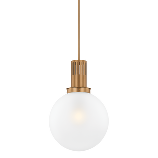 TOBIAS Pendant with PATINA BRASS Finish