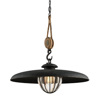 Murphy Pendant with FORGED IRON Finish