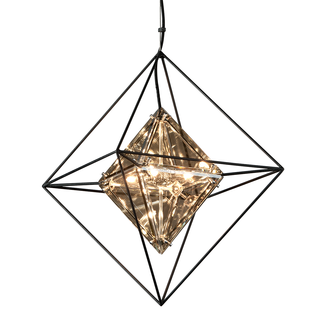Epic Chandelier with TEXTURED IRON Finish
