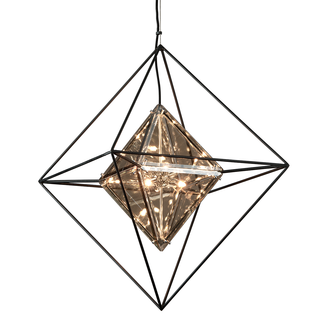 Epic Chandelier with TEXTURED IRON Finish