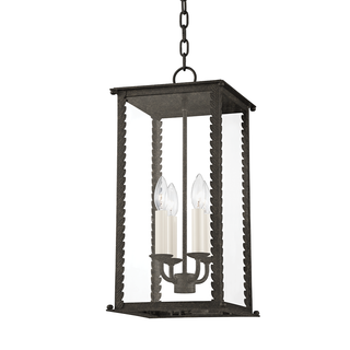 Zuma Lantern with FRENCH IRON Finish