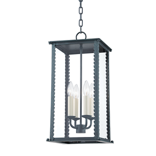 Zuma Lantern with VERDIGRIS Finish