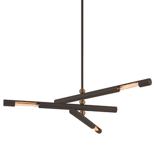 Hendrix Chandelier with Bronze Finish
