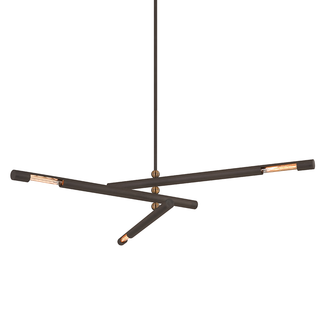 Hendrix Chandelier with Bronze Finish