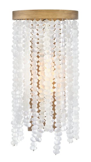 Dune Medium Single Light Sconce in Burnished Gold