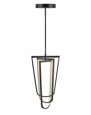 Onyx Medium Adjustable Pendant in Black