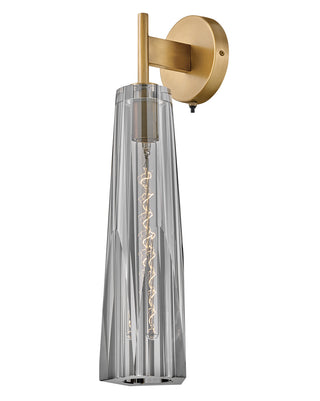 Cosette Large Single Light Sconce in Heritage Brass