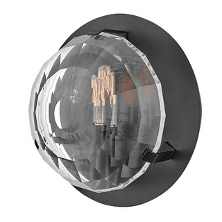Nala Small Single Light Sconce in Black