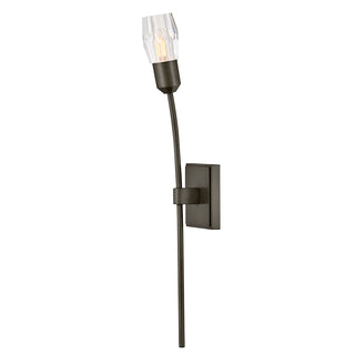 Atera Large Single Light Sconce in Black Oxide