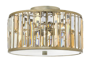 Gemma Medium Flush Mount in Silver Leaf