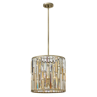 Gemma Large Convertible Drum in Silver Leaf