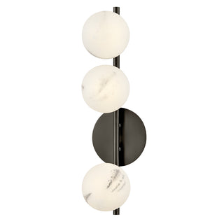 Selene Large Three Light Sconce in Black Oxide