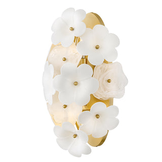 Marianne Medium Two Light Sconce in Deluxe Gold