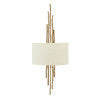 Spyre Large Two Light Sconce in Champagne Gold