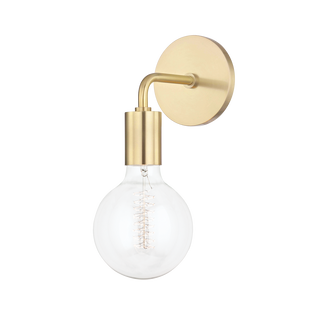 Ava Wall Sconce in Aged Brass Finish