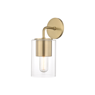 Lula Wall Sconce in Aged Brass Finish