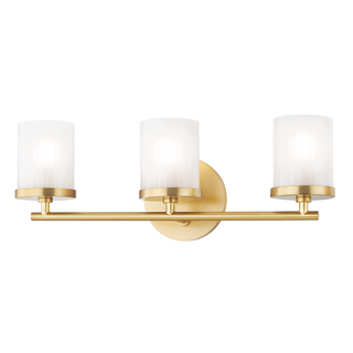 Ryan Bath and Vanity in Aged Brass Finish