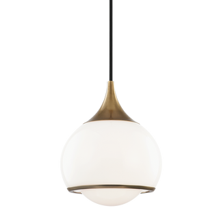 Reese Pendant in Aged Brass Finish