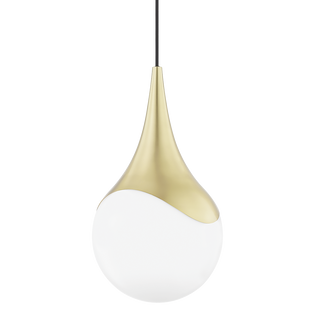 Ariana Pendant in Aged Brass Finish