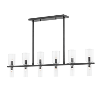 Tabitha Linear in Soft Black Finish