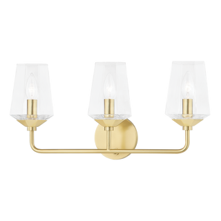 Kayla Bath and Vanity in Aged Brass Finish