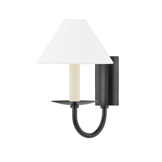 Lenore Wall Sconce in Soft Black Finish