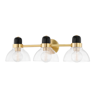 Camile Bath and Vanity in Aged Brass Finish