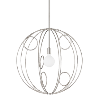 Alanis Pendant in Polished Nickel Finish