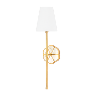 Ramona Wall Sconce in Aged Brass Finish
