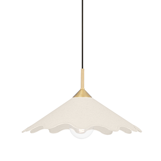 Sodsai Pendant in Aged Brass Finish