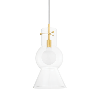 MIRABEL Pendant in Aged Brass Finish