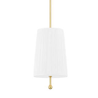 ADELINE Pendant in Aged Brass Finish