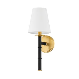 BANYAN Wall Sconce in Aged Brass Finish