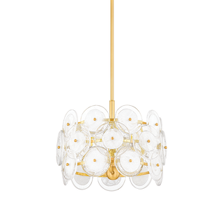 ZOELLA Pendant in Aged Brass Finish