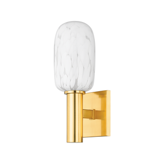 ABINA Wall Sconce in Aged Brass Finish