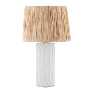 DANIELLA Table Lamp in Aged Brass Finish