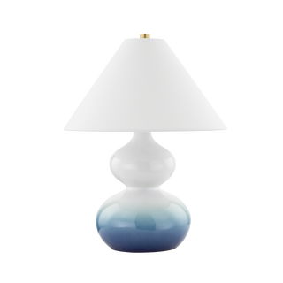 AIMEE Table Lamp in Aged Brass Finish