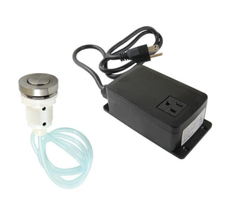 Timscape Garbage Disposal Air Switch Kit in Brushed Nickel