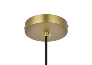 Destry 8 Inch Pendant Clear Shade in Satin Gold
