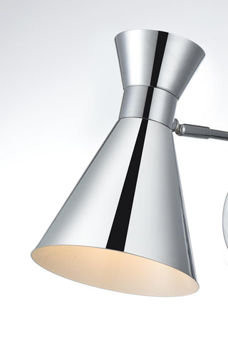 Halycon 6 Inch Wall Sconce in Chrome