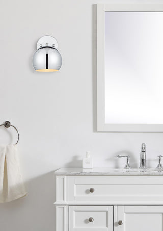 Othello 6 Inch Wall Sconce in Chrome