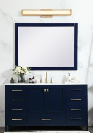 Aden 24 inch LED Wall Sconce in Satin Gold