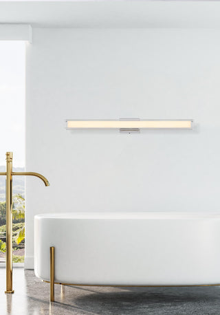 Aden 36 inch LED Wall Sconce in Chrome