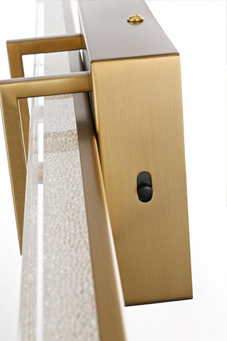 Ivaan 36 inch LED Wall Sconce in Satin Gold