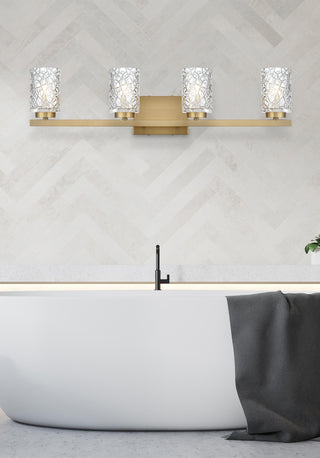 Cassie 31 inch Wall Sconce in Satin Gold