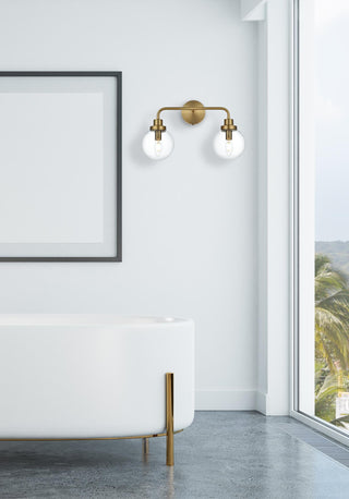 Hanson 19 inch Wall Sconce in Satin Gold