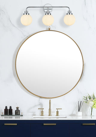 Hanson 28 inch Wall Sconce in Chrome