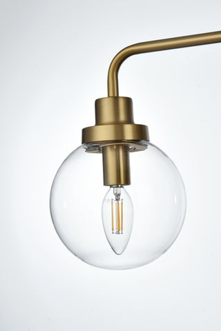 Hanson 37 inch Wall Sconce in Satin Gold