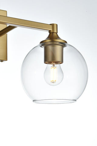 Eero 16 inch Wall Sconce in Satin Gold
