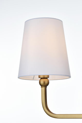Senna 35.5 inch Wall Sconce in Satin Gold